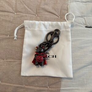 Coach Halloween bear bag charm